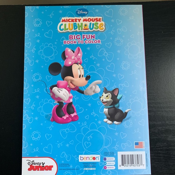 🍒🍒 Disney Mickey Mouse Club House Coloring Book - Picture 2 of 6